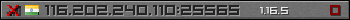 Userbar gray 350x20 for 116.202.240.110:25565