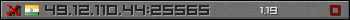 Userbar gray 350x20 for 49.12.110.44:25565