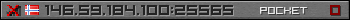 Userbar grau 350x20 für den Server 146.59.184.100:25565