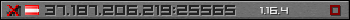 Userbar gray 350x20 for 37.187.206.219:25565