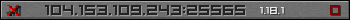 Userbar grau 350x20 für den Server 104.153.109.243:25565