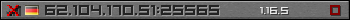 Userbar gray 350x20 for 62.104.170.51:25565