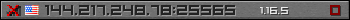 Userbar gray 350x20 for 144.217.248.78:25565