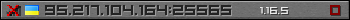 Userbar gray 350x20 for 95.217.104.164:25565