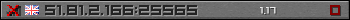 Userbar gray 350x20 for 51.81.2.166:25565