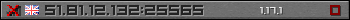 Userbar gray 350x20 for 51.81.12.132:25565