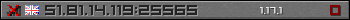 Userbar gray 350x20 for 51.81.14.119:25565