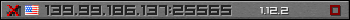 Userbar grau 350x20 für den Server 139.99.186.137:25565