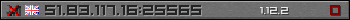 Userbar gray 350x20 for 51.83.117.16:25565