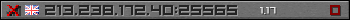 Userbar grau 350x20 für den Server 213.238.172.40:25565