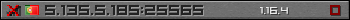 Userbar gray 350x20 for 5.135.5.185:25565