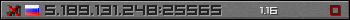 Userbar grau 350x20 für den Server 5.189.131.248:25565