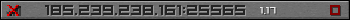 Userbar grau 350x20 für den Server 185.239.238.161:25565