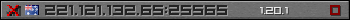 Userbar gray 350x20 for 221.121.132.65:25565