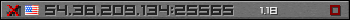 Userbar gray 350x20 for 54.38.209.134:25565