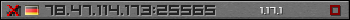 Userbar grau 350x20 für den Server 78.47.114.173:25565