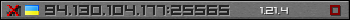 Userbar gray 350x20 for 94.130.104.177:25565
