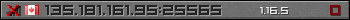Userbar grau 350x20 für den Server 135.181.161.95:25565