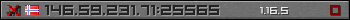 Userbar gray 350x20 for 146.59.231.71:25565