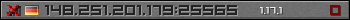 Userbar gray 350x20 for 148.251.201.179:25565