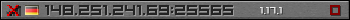 Userbar gray 350x20 for 148.251.241.69:25565