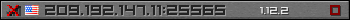 Userbar grau 350x20 für den Server 209.192.147.11:25565