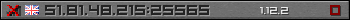 Userbar gray 350x20 for 51.81.48.215:25565