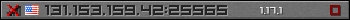 Userbar grau 350x20 für den Server 131.153.159.42:25565