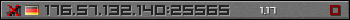 Userbar grau 350x20 für den Server 176.57.132.140:25565