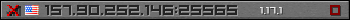 Userbar gray 350x20 for 157.90.252.146:25565