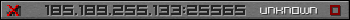 Userbar grau 350x20 für den Server 185.189.255.133:25565