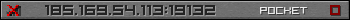 Userbar grau 350x20 für den Server 185.169.54.113:19132