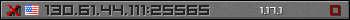 Userbar gray 350x20 for 130.61.44.111:25565