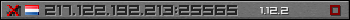 Userbar gray 350x20 for 217.122.192.213:25565