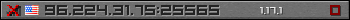 Userbar grau 350x20 für den Server 96.224.31.75:25565