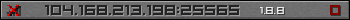 Userbar gray 350x20 for 104.168.213.198:25565