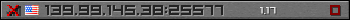 Userbar grau 350x20 für den Server 139.99.145.38:25577