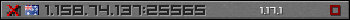 Userbar gray 350x20 for 1.158.74.137:25565