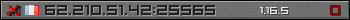Userbar gray 350x20 for 62.210.51.42:25565