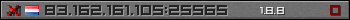 Userbar grau 350x20 für den Server 83.162.161.105:25565