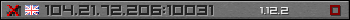 Userbar gray 350x20 for 104.21.72.206:10031