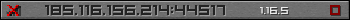 Userbar grau 350x20 für den Server 185.116.156.214:44517