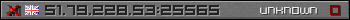 Userbar grau 350x20 für den Server 51.79.228.53:25565