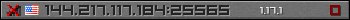 Userbar grau 350x20 für den Server 144.217.117.184:25565