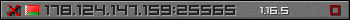 Userbar gray 350x20 for 178.124.147.159:25565