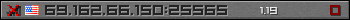 Userbar gray 350x20 for 69.162.66.150:25565