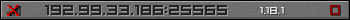 Userbar gray 350x20 for 192.99.33.186:25565