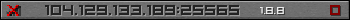 Userbar gray 350x20 for 104.129.133.189:25565