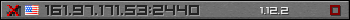 Userbar grau 350x20 für den Server 161.97.171.53:2440