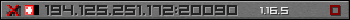 Userbar gray 350x20 for 194.125.251.172:20090